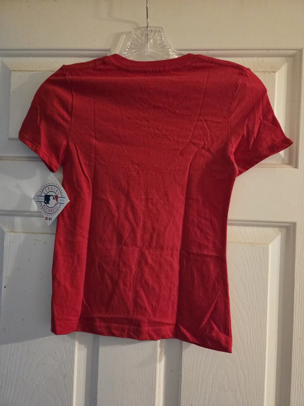 Genuine Merchandise Washington Nationals Red V-Neck Tee